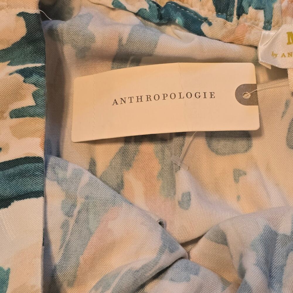 Maeve for Anthropologie Gabriela Wide Leg Palazzo Pants Womens Size Medium NWT - Picture 4 of 13